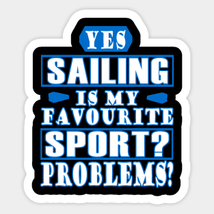Boys Sailboat Sailing Captain Sailing Sailing Sticker